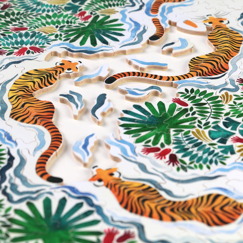 Puzzle-Les-tigres-500
