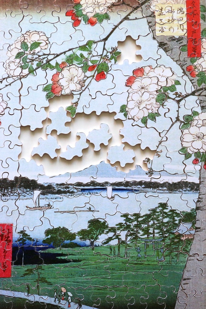 Puzzle-Pommiers-en-fleurs-150