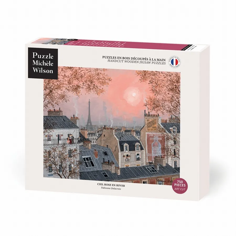 [A1035-750] CIEL ROSE EN HIVER