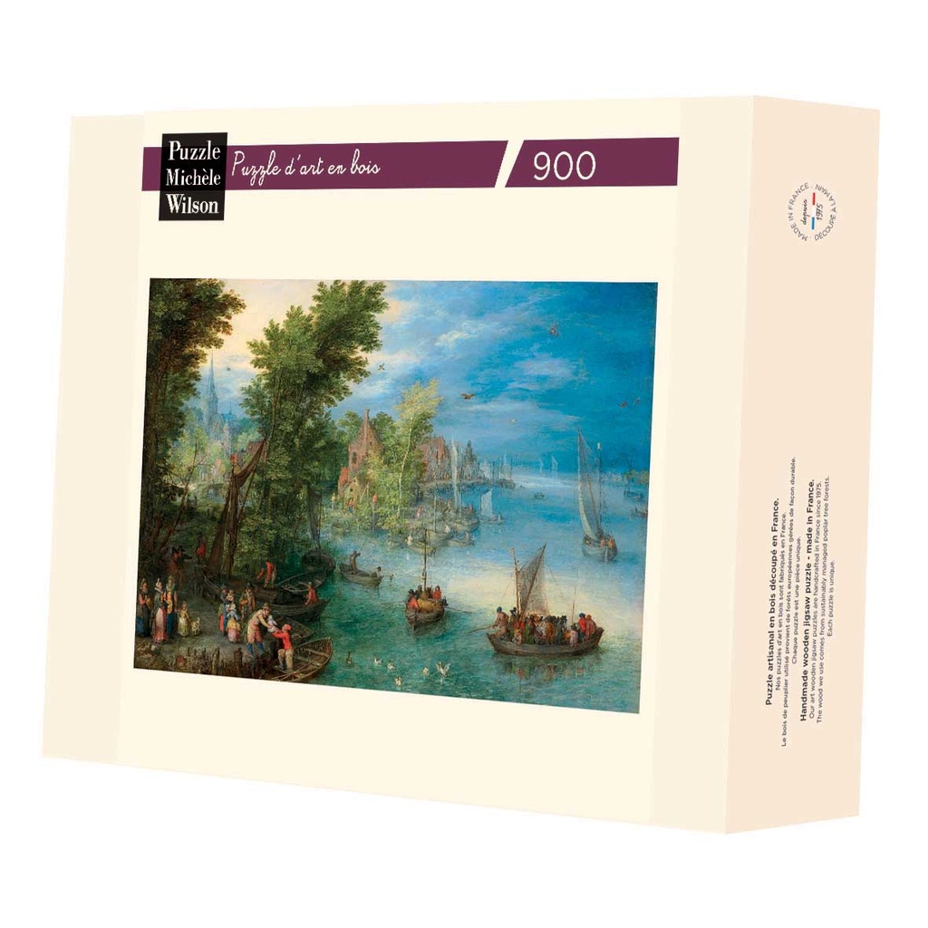 [A1298-900] PAYSAGE DE RIVIÈRE