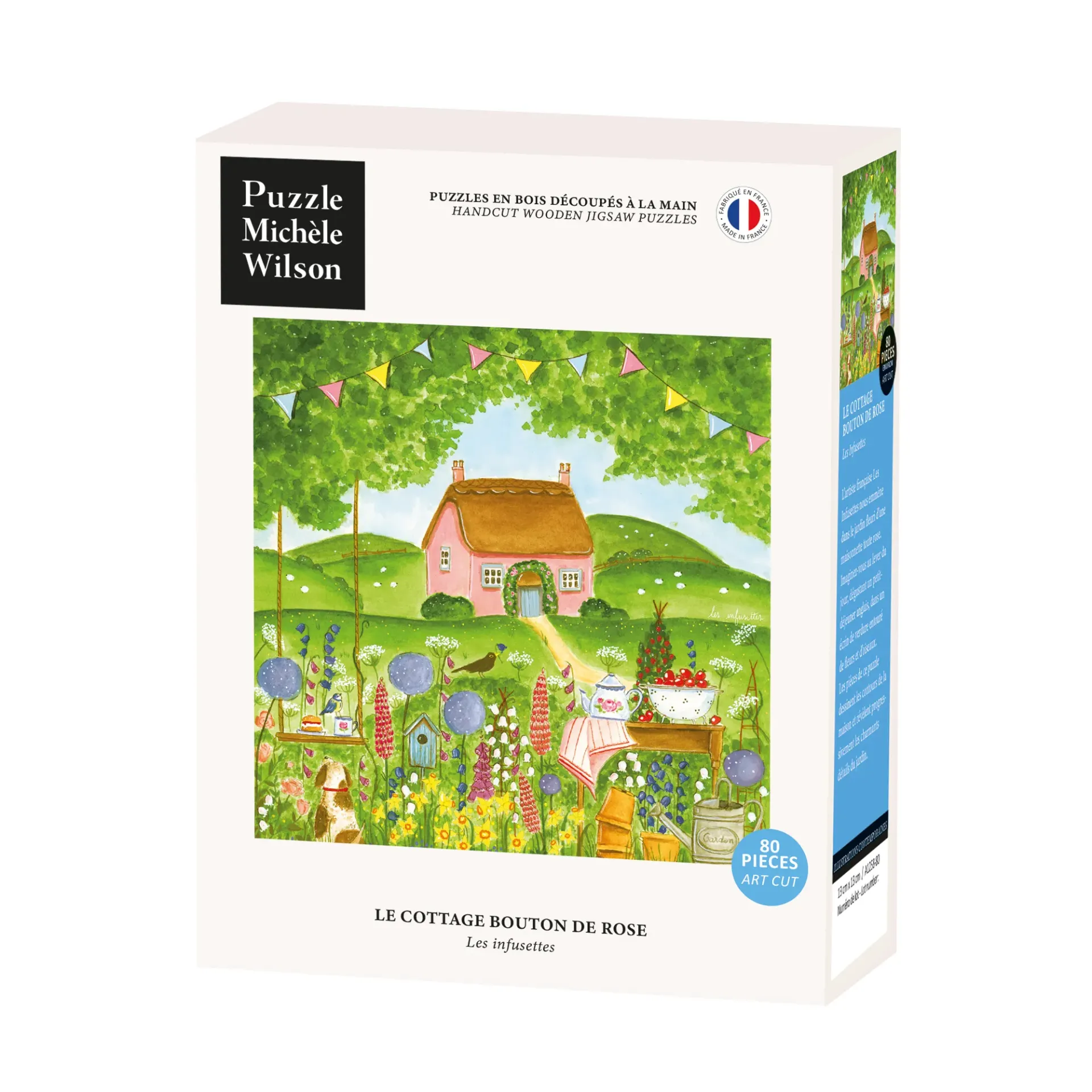 [A1258-80] LE COTTAGE BOUTON DE ROSE