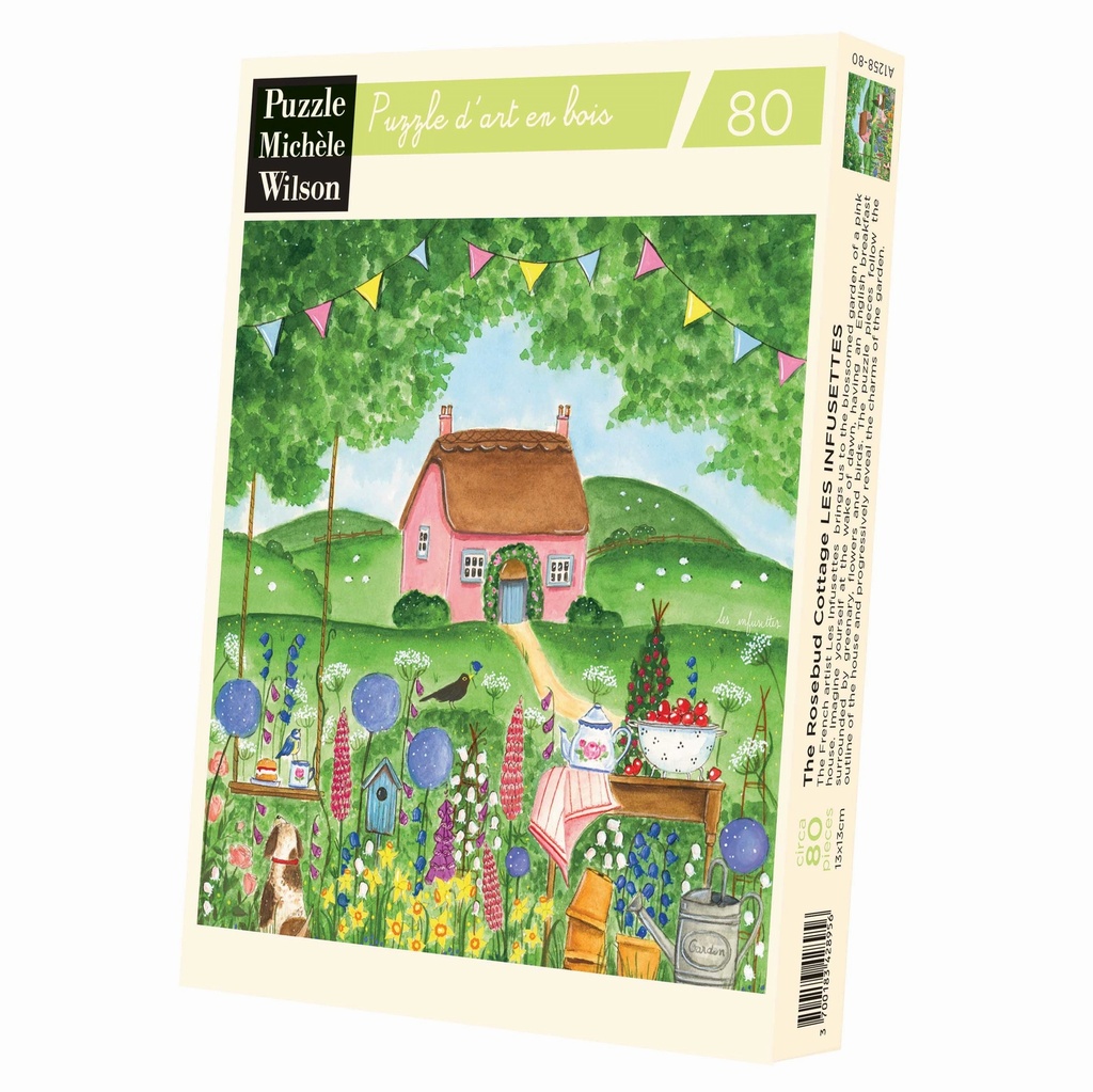 [A1258-80] LE COTTAGE BOUTON DE ROSE
