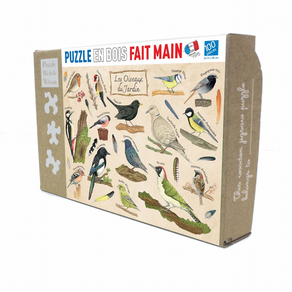 [K1388-100] LES OISEAUX DU JARDIN