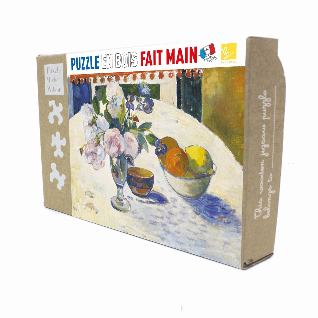 [K1126-12] FLEURS ET BOL DE FRUITS HC