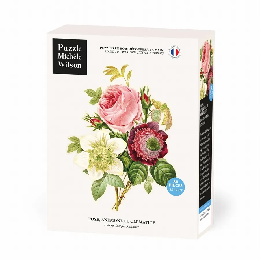 [A1286-80] ROSE, ANEMONE AND CLEMATIS