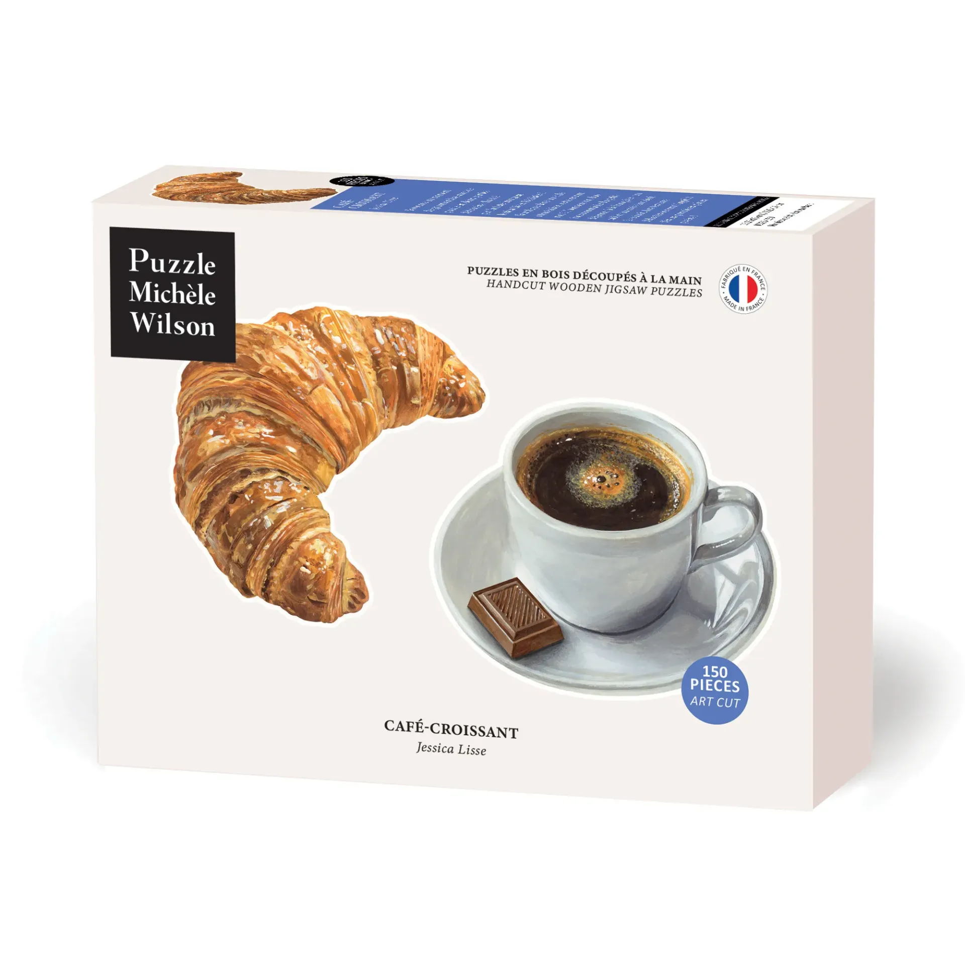 COFFEE AND CROISSANT